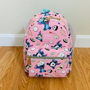 NWT Loungefly Disney Stitch Sushi Backpack